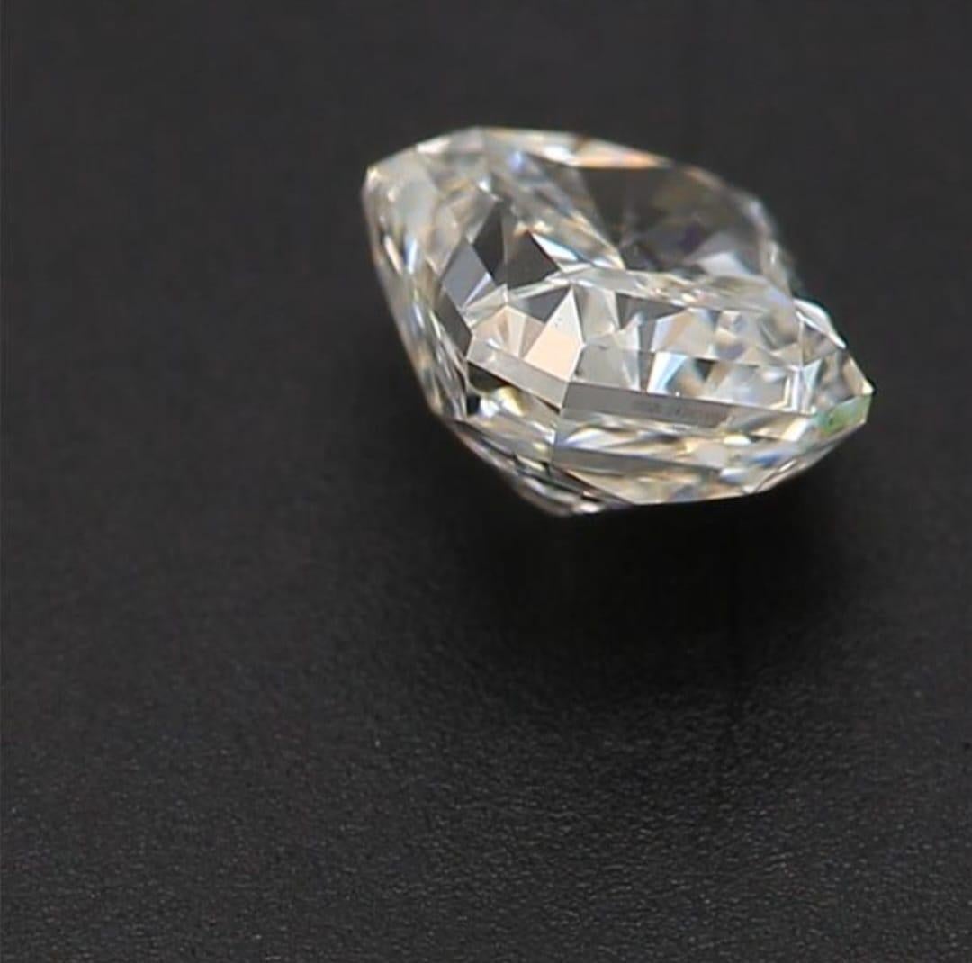 0,40 Karat strahlender geformter Diamant VVS1 Reinheit GIA zertifiziert im Zustand „Neu“ im Angebot in Kowloon, HK