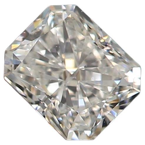Diamant de forme radiante de 0,40 carat de pureté VVS1 certifié GIA en vente