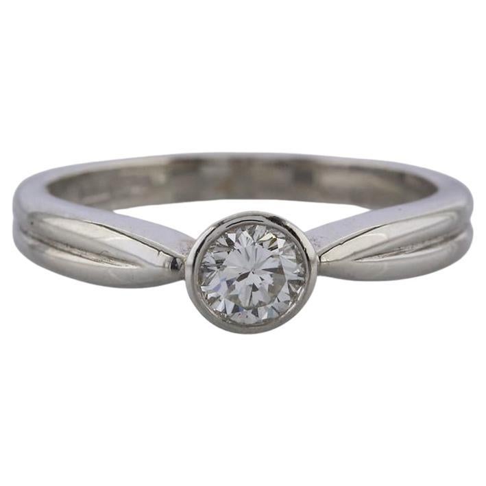 0,40 Karat Rubover Diamant Solitär Verlobungsring
