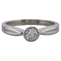 0,40 Karat Rubover Diamant Solitär Verlobungsring