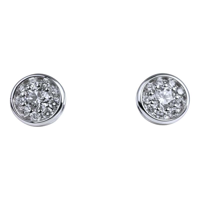 Diamond, Pearl and Antique Stud Earrings - 5,532 For Sale at 1stdibs ...