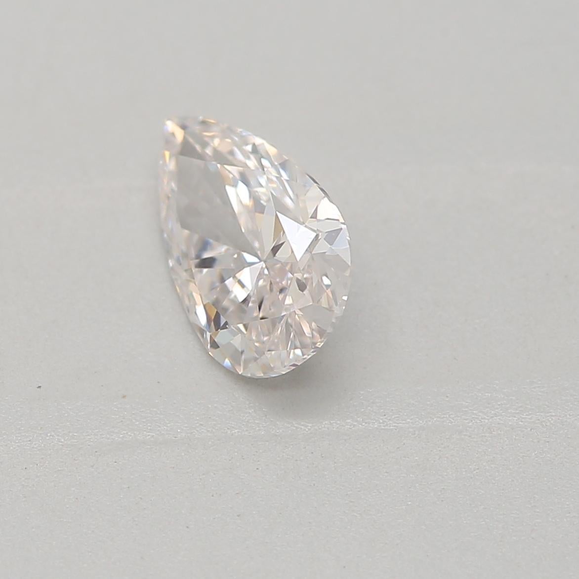 0,41 Karat schwarzer rosa Diamant im Birnenschliff VS2 Reinheit GIA zertifiziert (Tropfenschliff) im Angebot