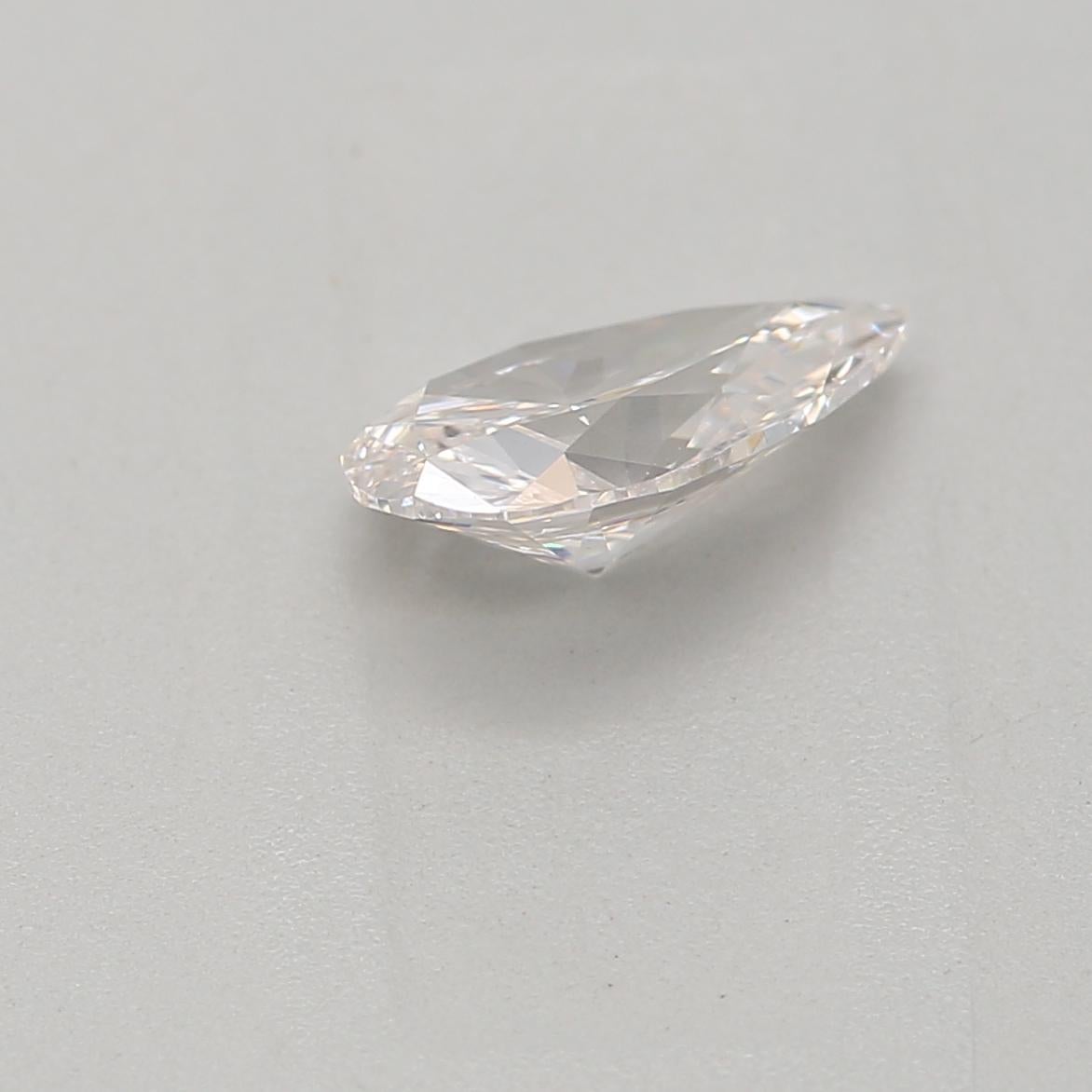 0.41 Carat Faint Pink Pear cut diamond VS2 Clarity GIA Certified In New Condition For Sale In Kowloon, HK