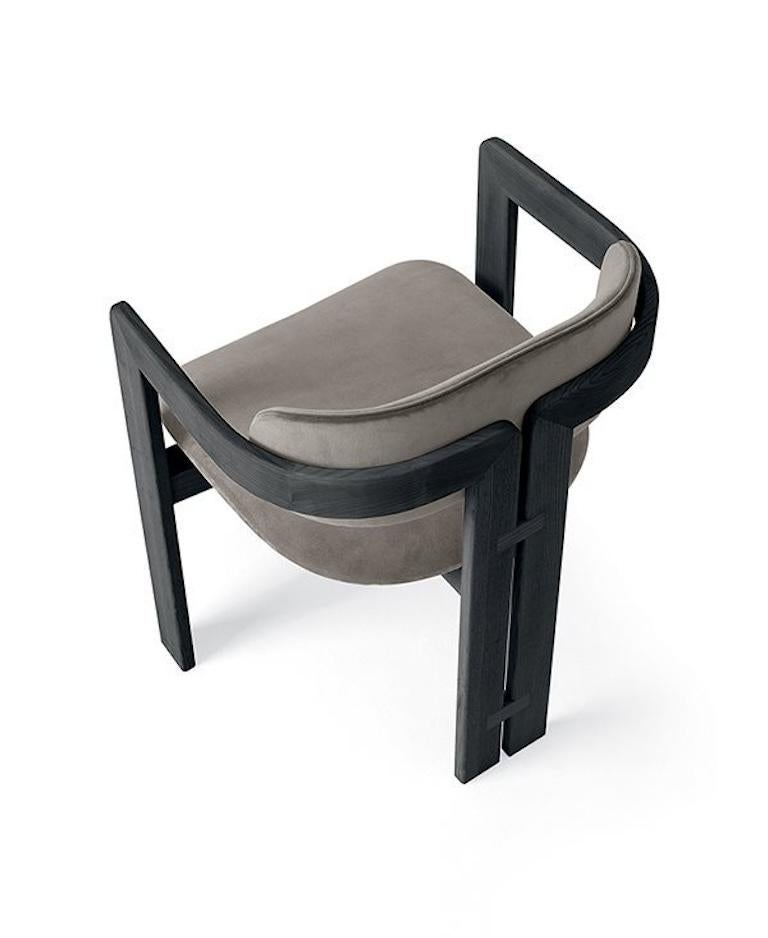 Moderne Chaise de salle à manger 0414 de Gallotti & Radice fabriquée en Italie en vente