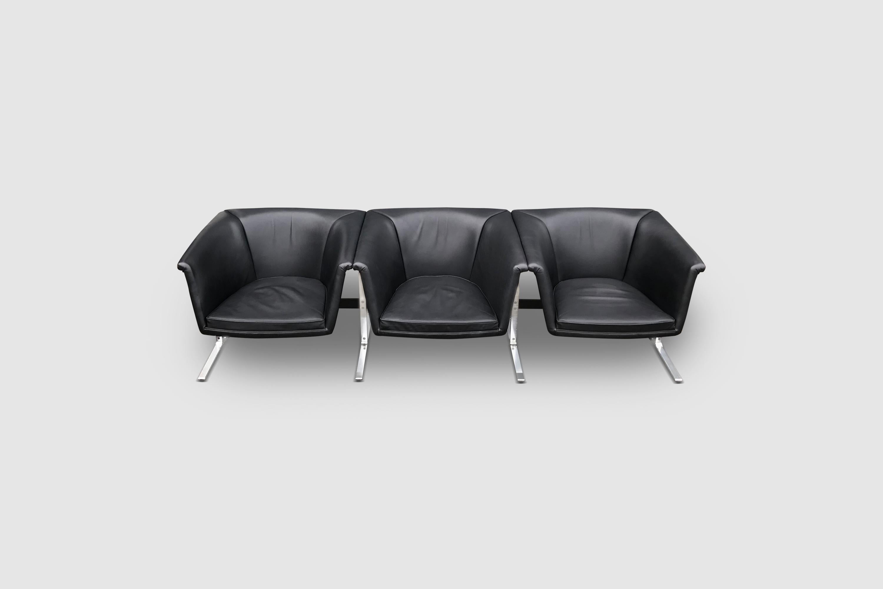 042 3-Seater Seating Group by Geoffrey Harcourt for Artifort 1960s For Sale 3