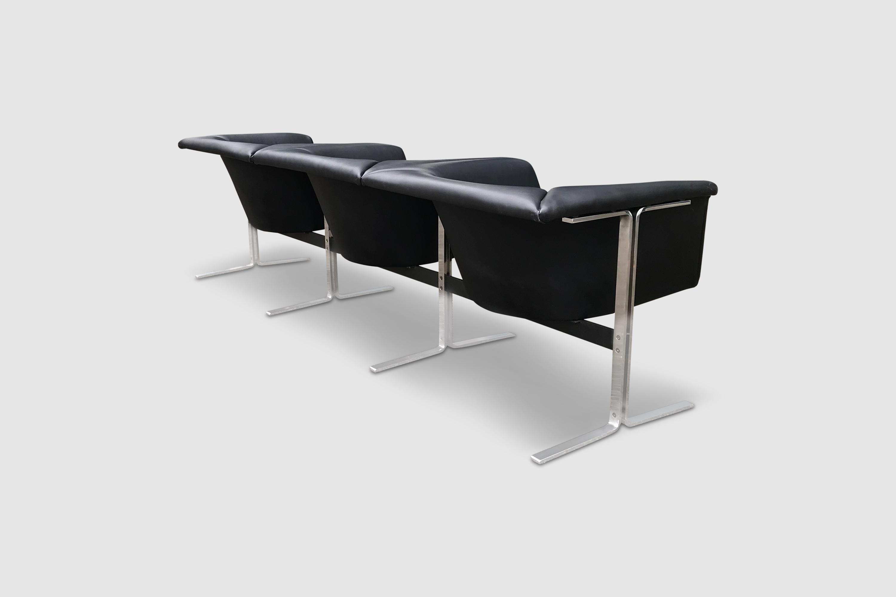 042 3-Seater Seating Group by Geoffrey Harcourt for Artifort 1960s For Sale 4