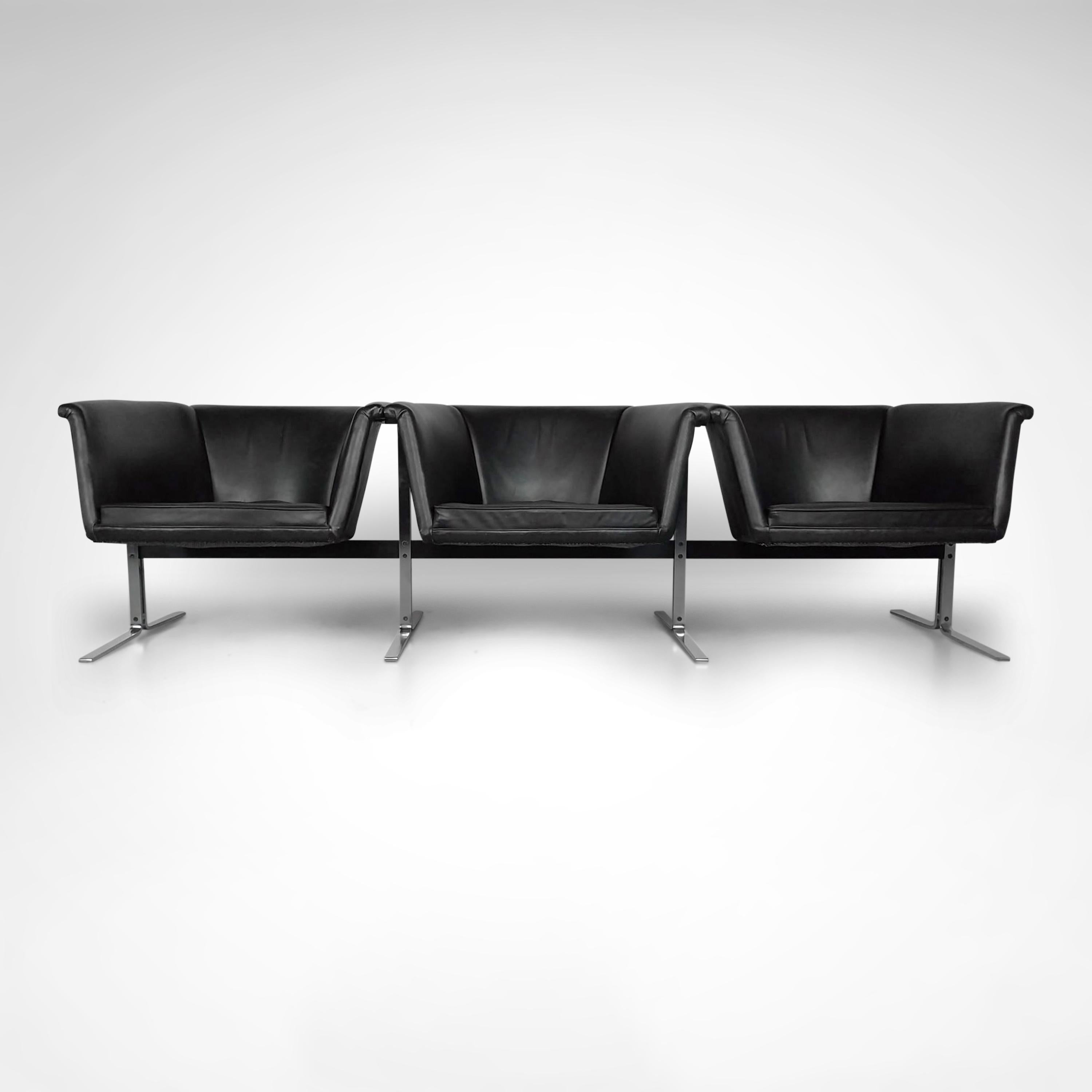 Dutch 042 3-Seater Seating Group by Geoffrey Harcourt for Artifort 1960s For Sale