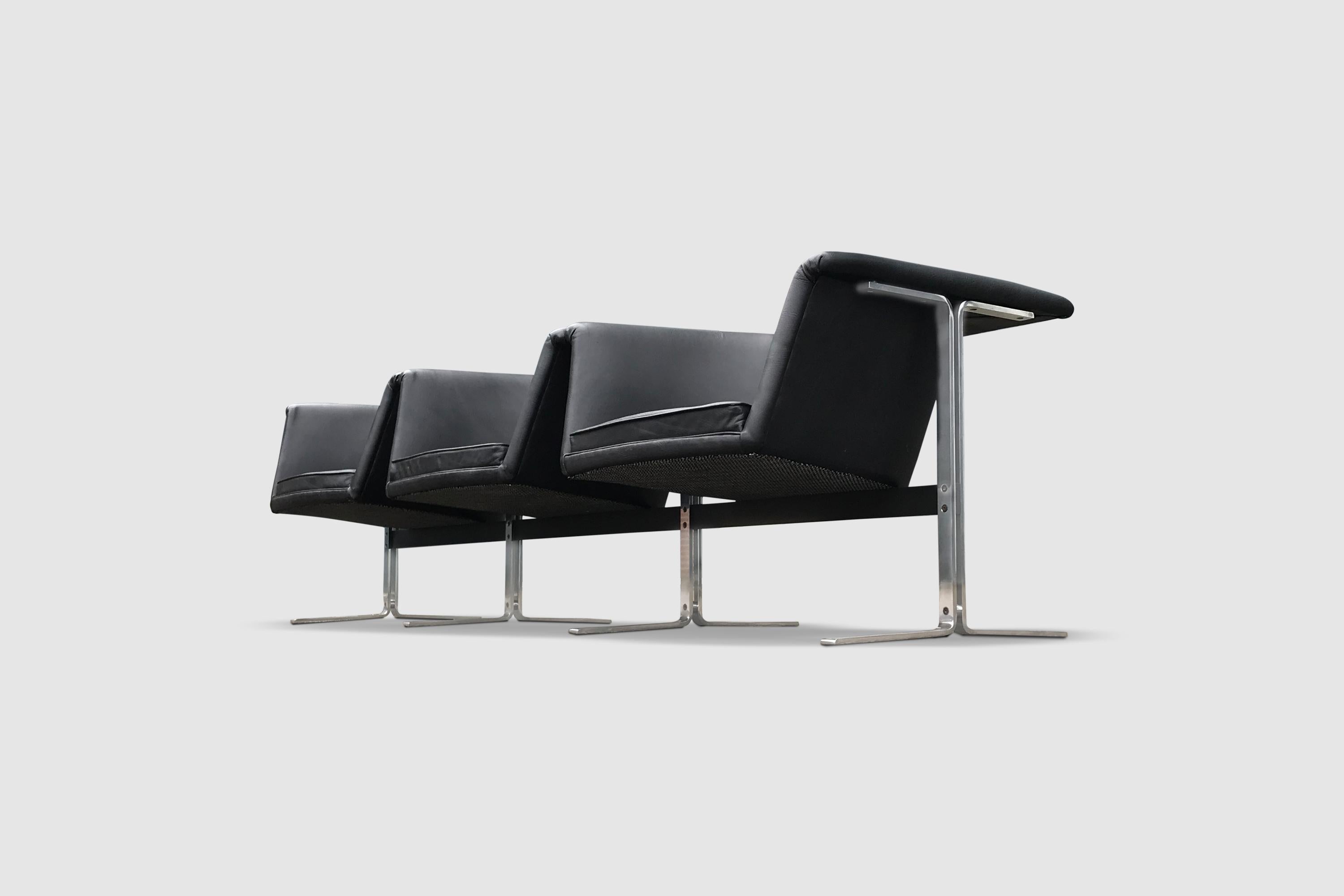 042 3-Sitzer-Sitzgruppe von Geoffrey Harcourt für Artifort, 1960er Jahre (Mitte des 20. Jahrhunderts) im Angebot