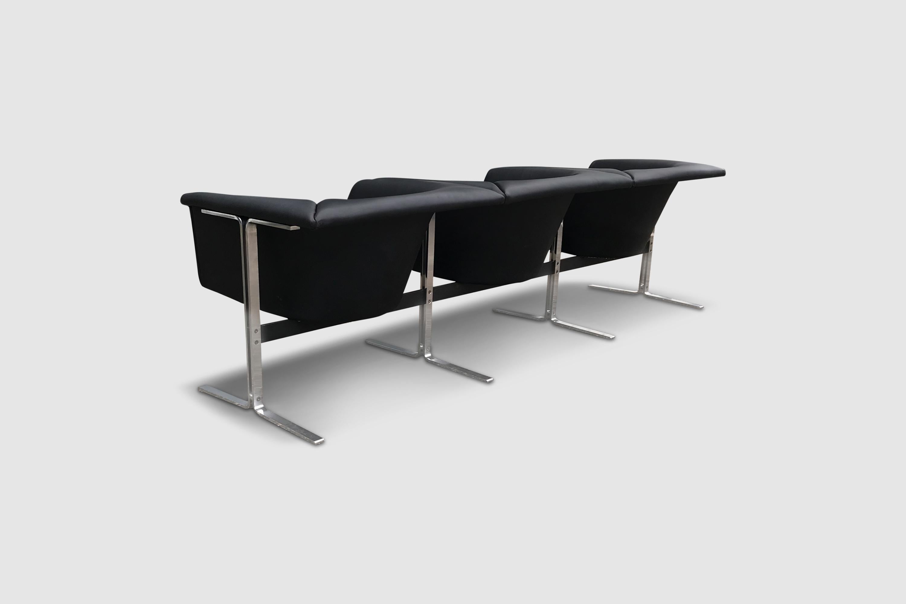 042 3-Seater Seating Group by Geoffrey Harcourt for Artifort 1960s For Sale 1