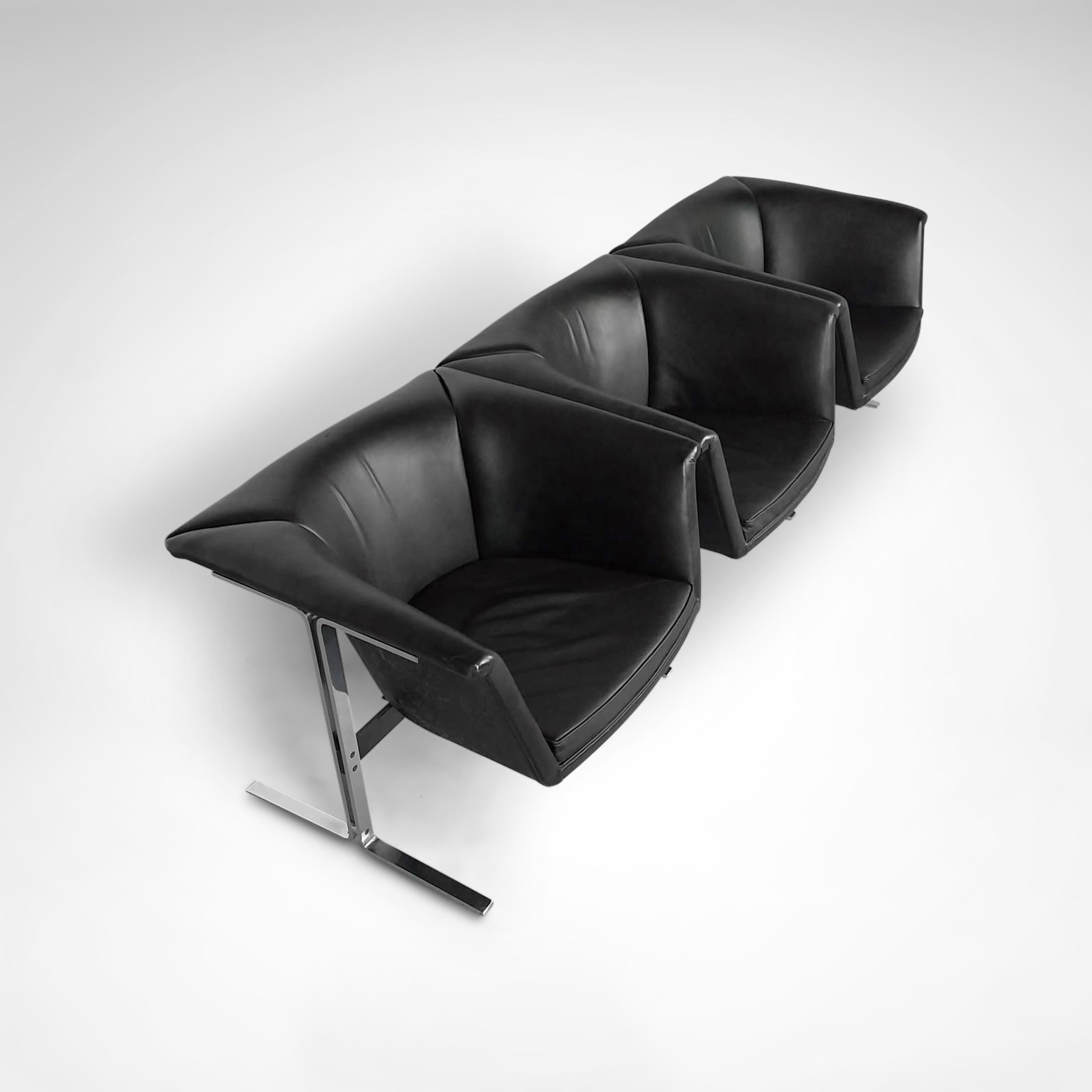 042 3-Seater Seating Group by Geoffrey Harcourt for Artifort 1960s For Sale 1