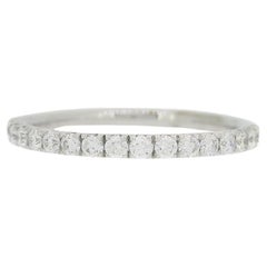 0.42 Carat Diamond Half Eternity Ring