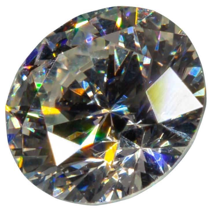 Diamant brillant rond de 0,44 carat G/SI1 certifié GIA en vente