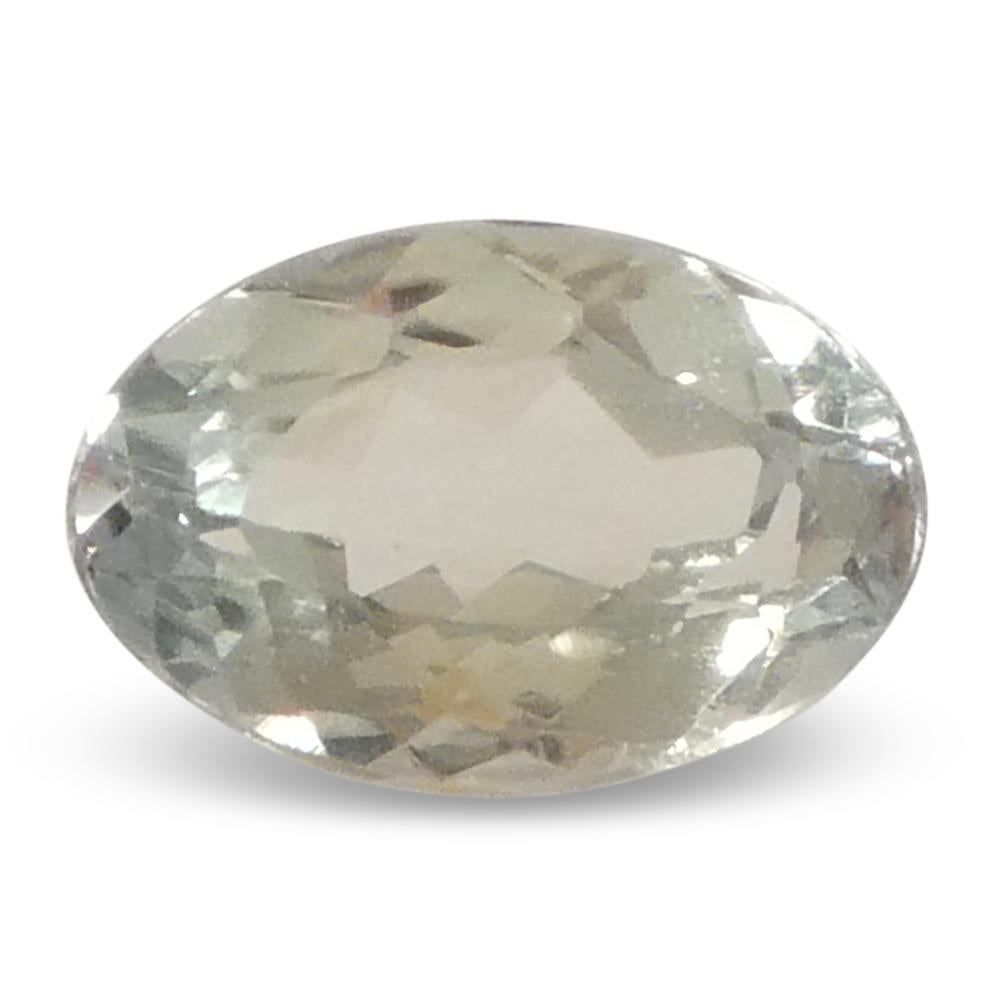 0.44ct Oval Yellowish Green to Greyish Purple Alexandrite from Brazil For Sale 7