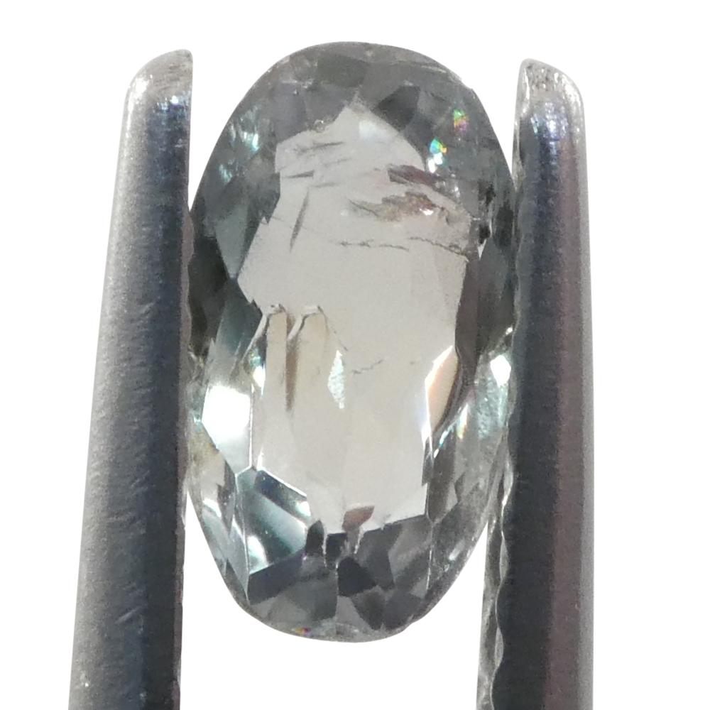 0.44ct Oval Yellowish Green to Greyish Purple Alexandrite from Brazil For Sale 8