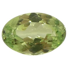 0.44ct Oval Yellowish Green to Greyish Purple Alexandrite from Brazil