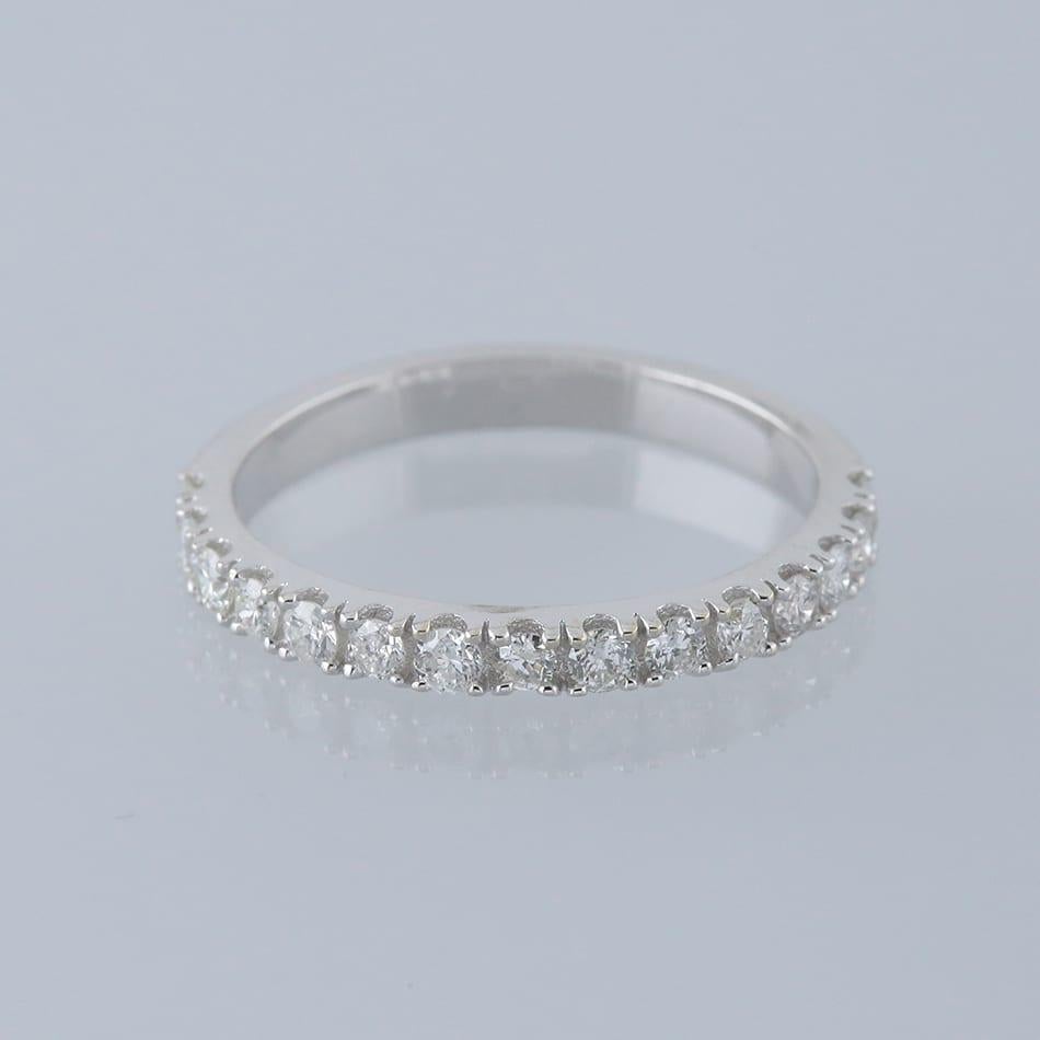 Brilliant Cut 0.45 Carat Diamond Half Eternity Ring