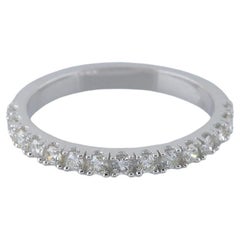 0.45 Carat Diamond Half Eternity Ring