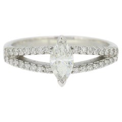0.45 Carat Marquise Cut Diamond Ring
