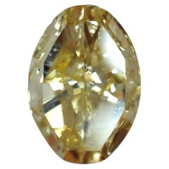 Diamant ovale fantaisie de 0,45 carat