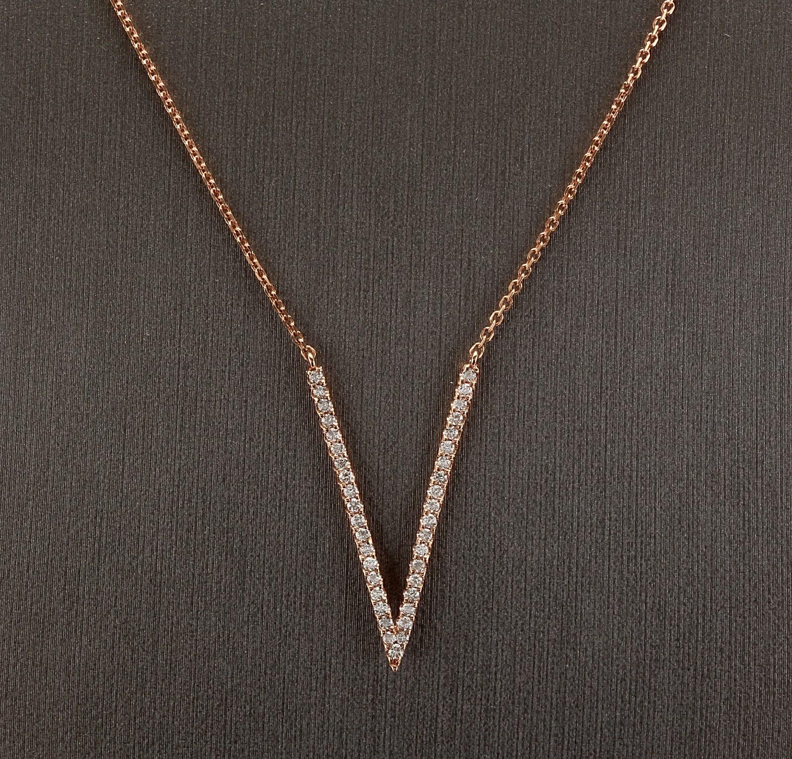0.45Ct Splendid 14k Solid Rose Gold Kette Halskette

Erstaunlich schönes Stück!

Gestempelt: 14k

Total Natural Round Diamond Gewicht ist: Ca. 0,45 Karat (G-H / SI1-SI2)

Kette Länge ist: 18 Zoll (kann auf 16