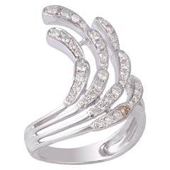 0,45cts Anillo de oro con diamantes