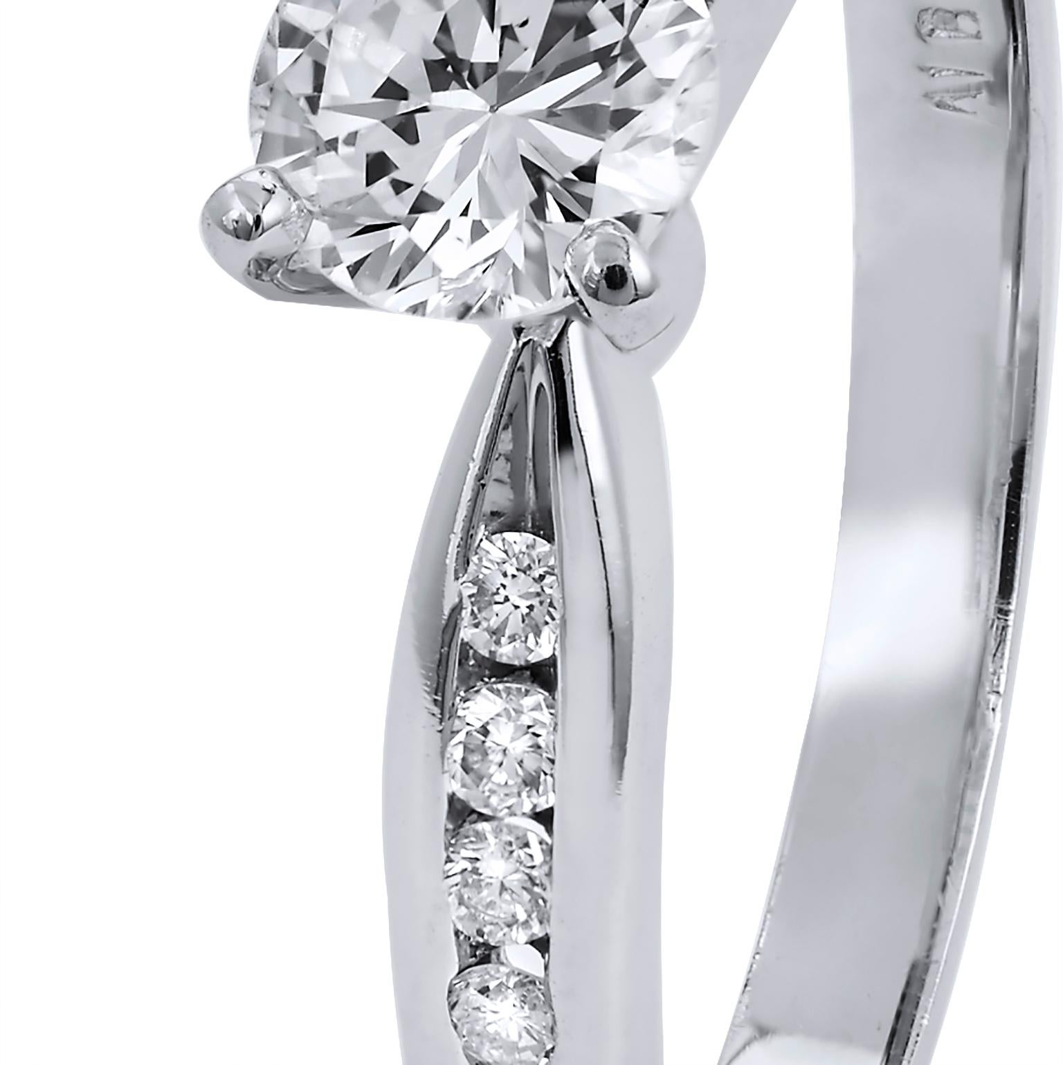 Women's 0.46 Carat Diamond Engagement Ring