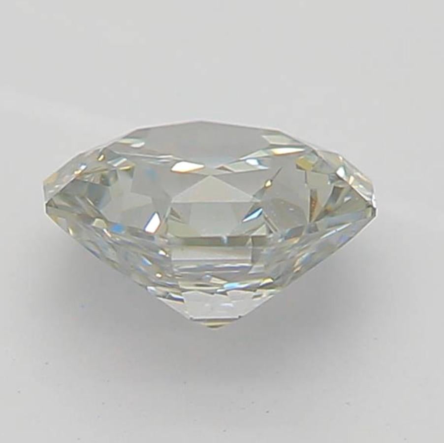 Certificato: GIA
Numero del rapporto:  1186645948
Forma e taglio: Radiante
Peso in carati: 0,46 carati
Misure:  4.04 x 2.93 x 1.86 mm
Grado di colore: Grigio chiaro fantasia

CARATTERISTICHE DEL DIAMANTE:

Questo diamante grigio chiaro fancy è un