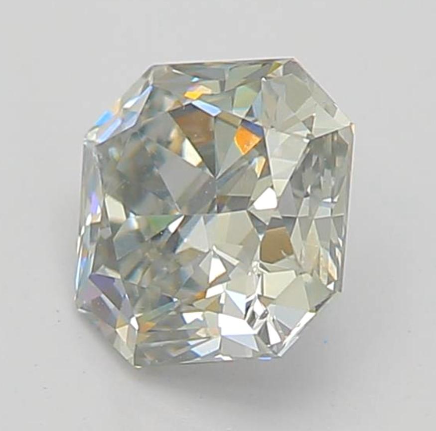 0,46 carati di diamante Fancy Light Gray con purezza I2 In condizioni Nuovo in vendita a บางรัก, TH