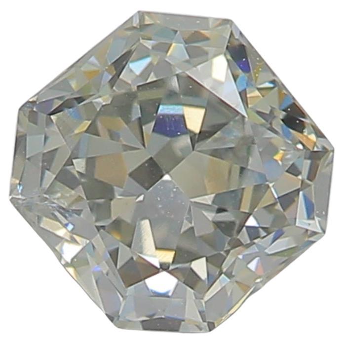 0,46 carati di diamante Fancy Light Gray con purezza I2 in vendita