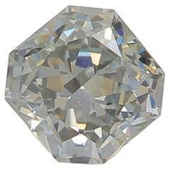 Diamant gris clair fantaisie de 0,46 carat de pureté I2
