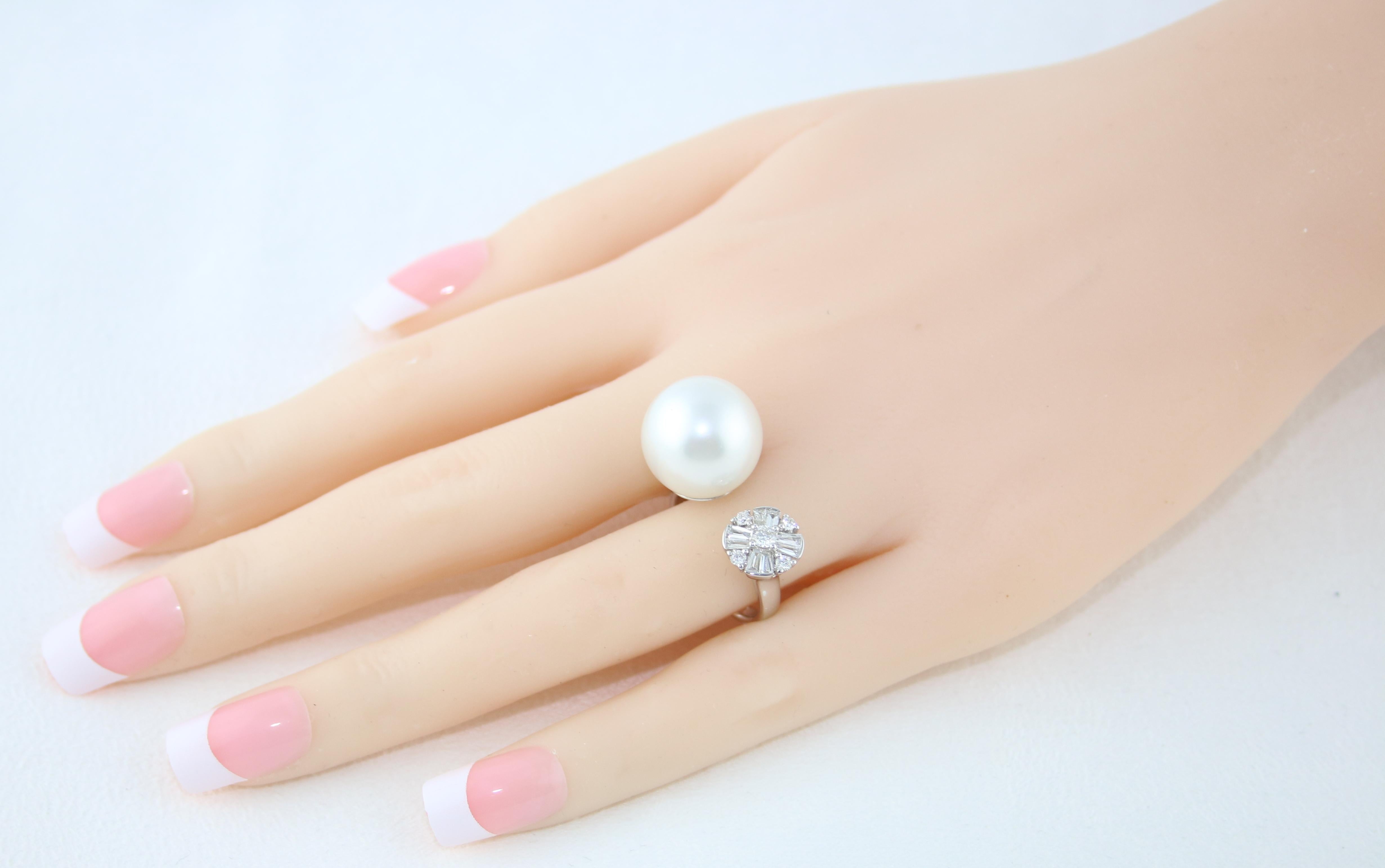 carat diamond on finger