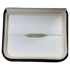 0.46ct Diamond Eternity Chunky Engagement Ring 18ct Yellow Gold