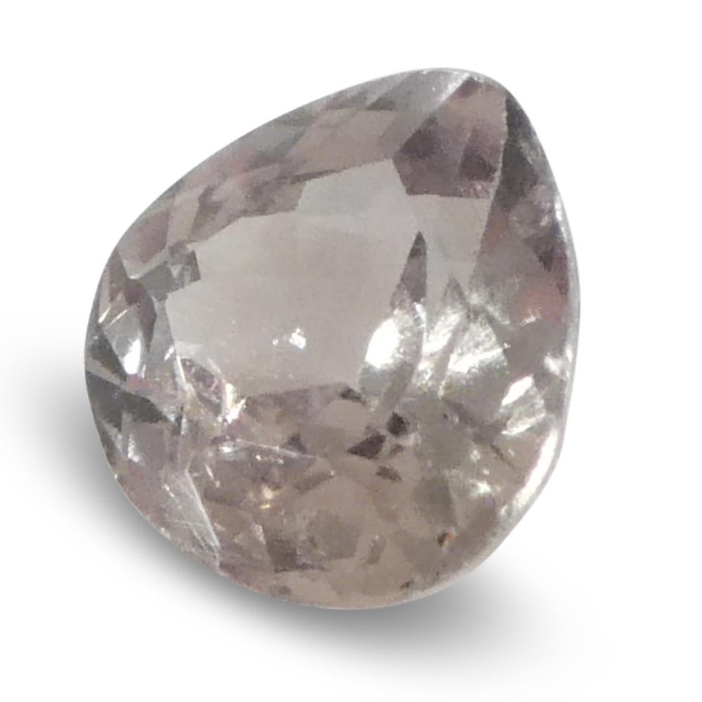 0.46ct Pear Yellowish Green to Greyish Purple Alexandrite from Brazil For Sale 8