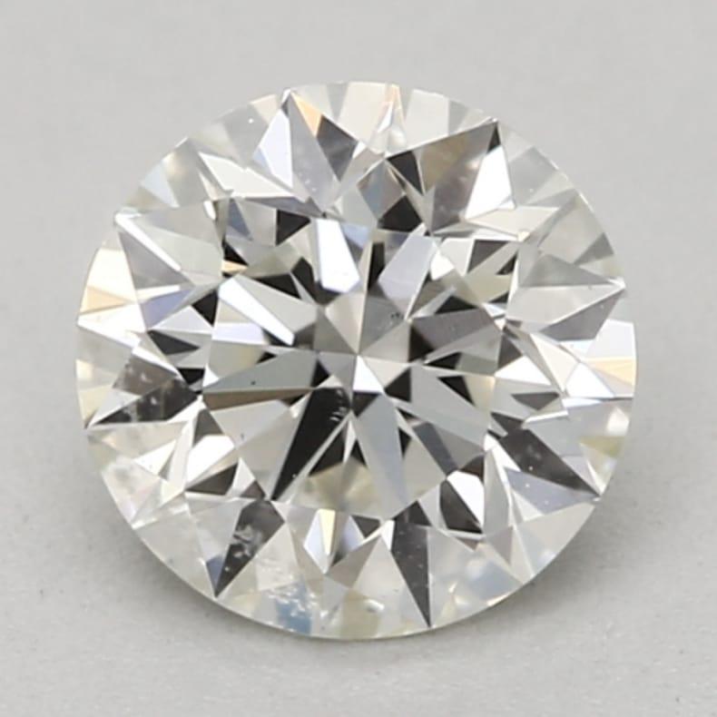 0.47 Carat Round shaped diamond SI1 Clarity GIA Certified For Sale 5