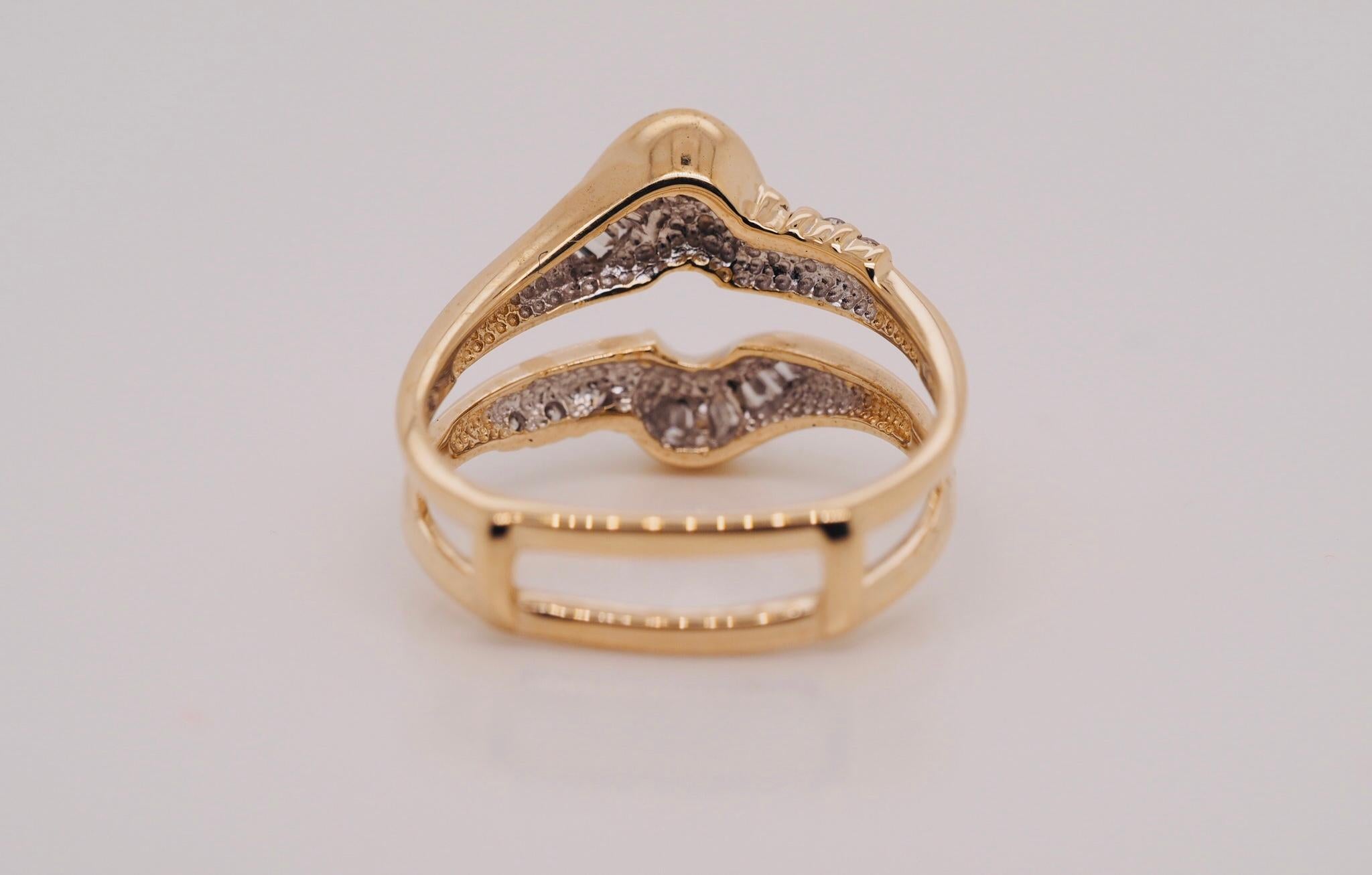 vintage wedding ring enhancers