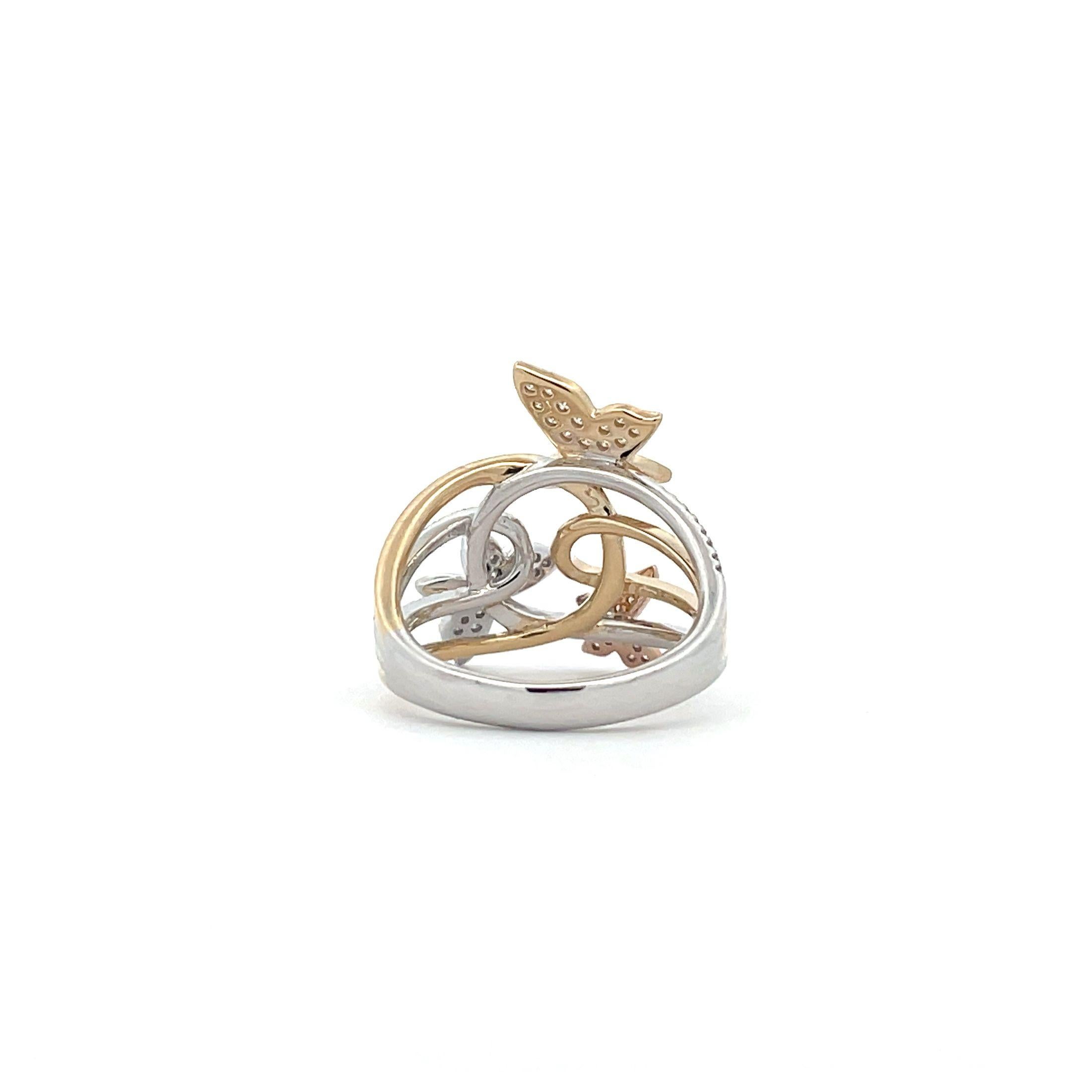 jcpenney butterfly ring