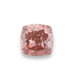 0.49ct Cushion Fancy Brownish Pink Diamond Argyle Mine Australia GIA