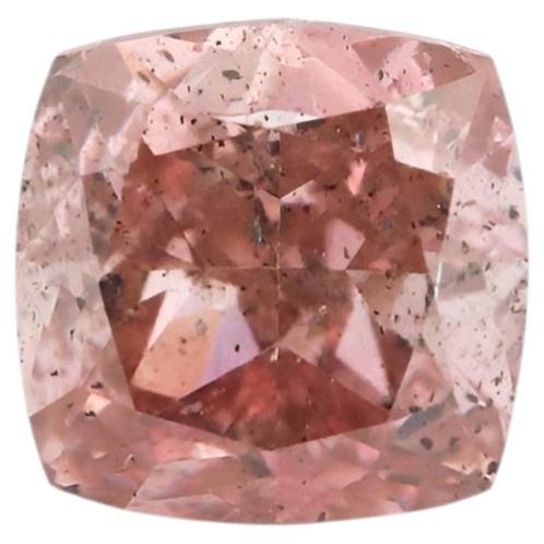0.49ct Cushion Fancy Brownish Pink Diamond Argyle Mine Australia GIA