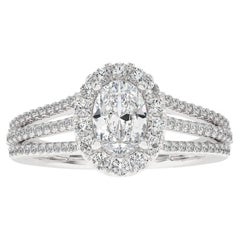 0.5 Carat Diamond Vow Collection Ring in 14K White Gold