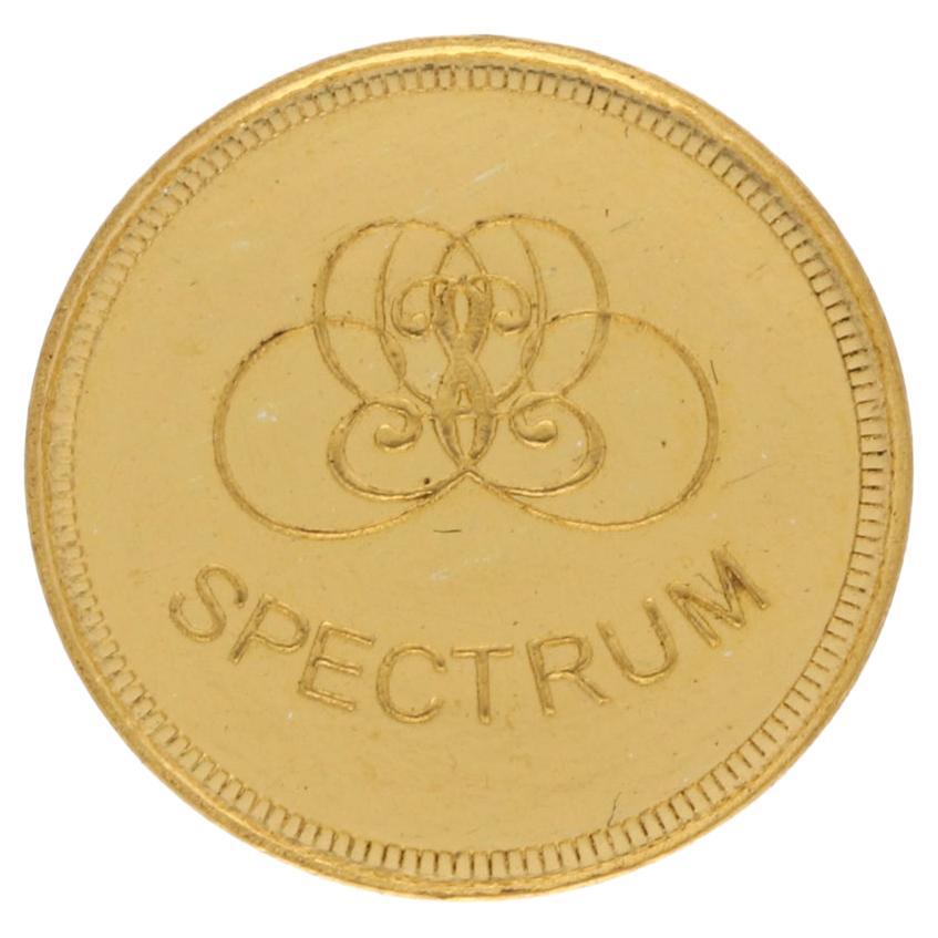0.5 grams Spectrum Logo 24 Karat Gold Coin