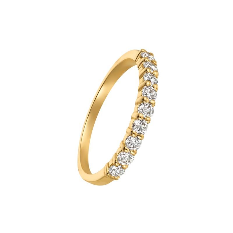 0,50 Quilates 9 Piedras Anillo Diamante Natural G SI Oro Amarillo 14K

Diamantes 100% naturales, sin ningún tipo de mejora Anillo de diamantes de corte redondo
0.50CT
G-H
SI
Oro amarillo de 14 quilates estilo garra 1,9 gramos
2,5 mm de ancho
Talla