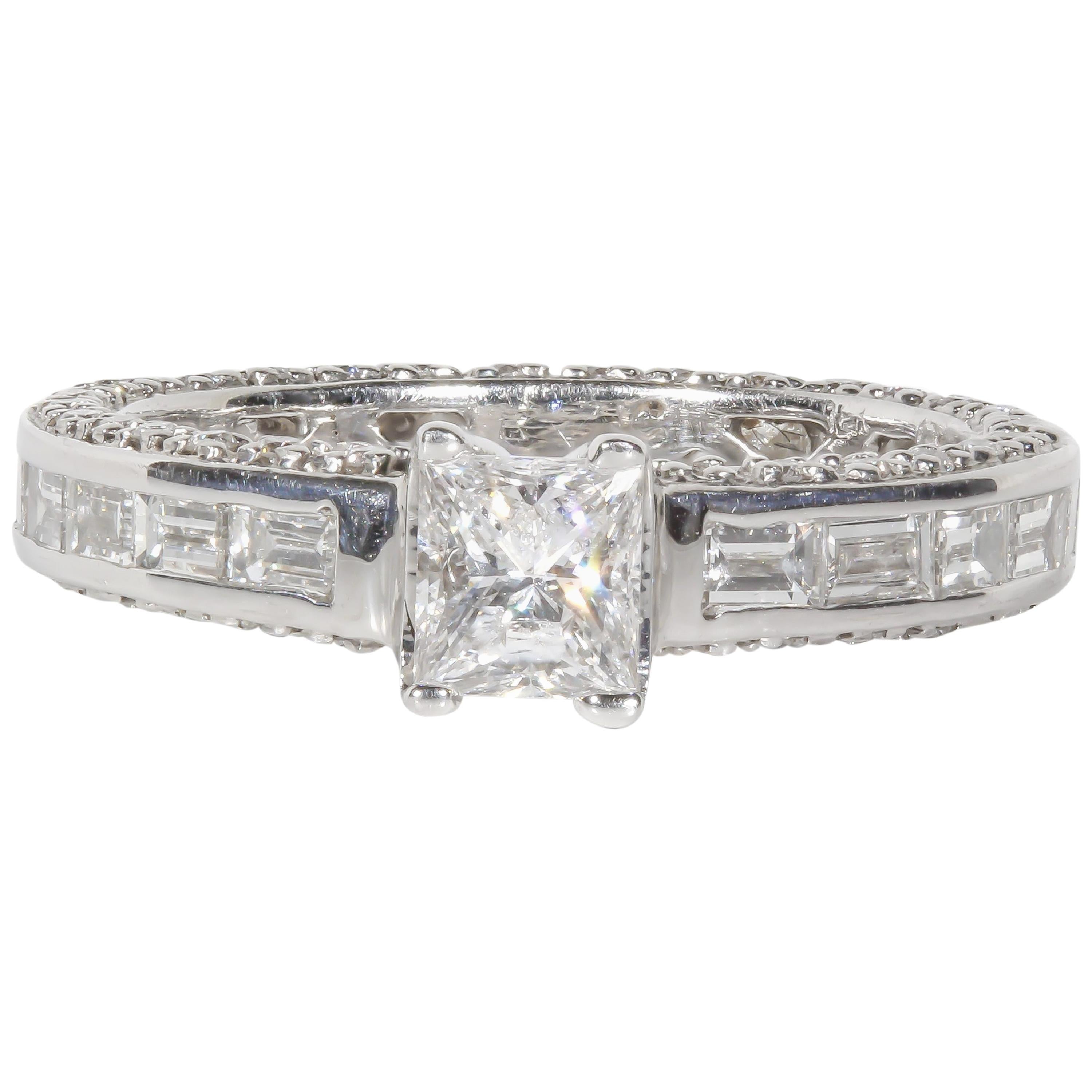 0.50 Carat Diamond Engagement Ring