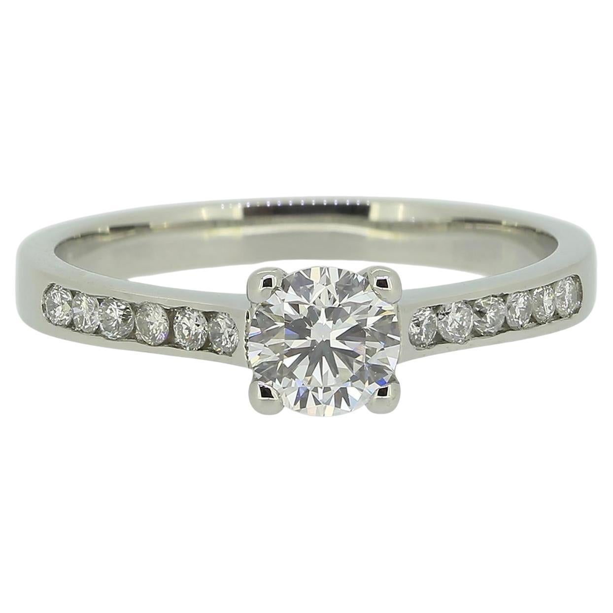 Anello di fidanzamento con diamante da 0,50 carati