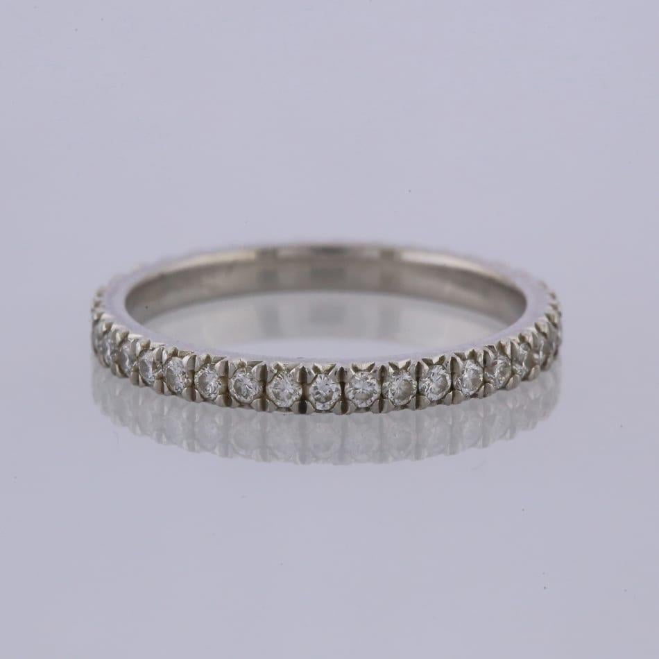 Round Cut 0.50 Carat Diamond Full Eternity Ring Size L