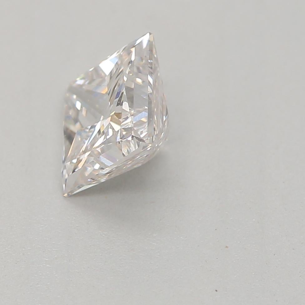 Square Cut 0.50 Carat Faint Pinkish Brown Princess VS2 Clarity GIA Certified diamond For Sale