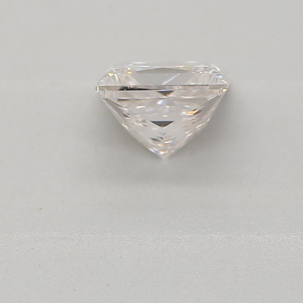 0.50 Carat Faint Pinkish Brown Princess VS2 Clarity GIA Certified diamond In New Condition For Sale In Kowloon, HK