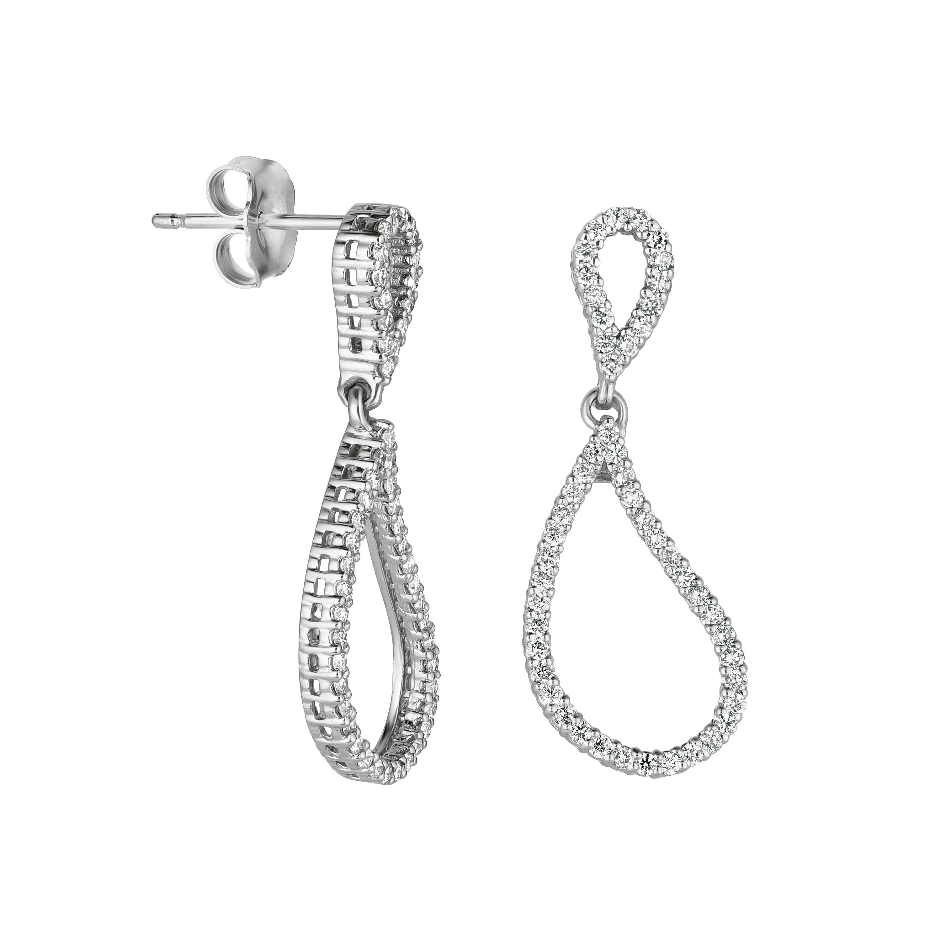 
0.50 Carat Natural Diamond Earrings G SI 14K White Gold

    100% Natural, Not Enhanced in any way Round Cut Diamond Earrings
    0.50CT
    G-H 
    SI  
    14K White Gold  2.1 grams, Pave style 
    1 1/16 inch in height, 3/8 inch in width
   