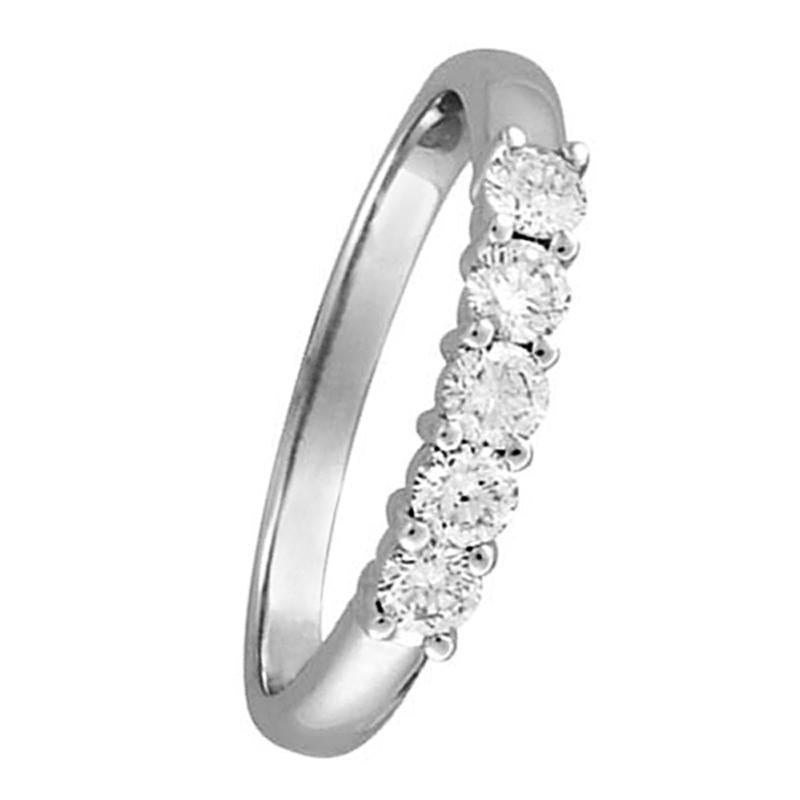 0.50 Carat Natural Diamond Ring G SI 14K White Gold 5 stones

100% Natural Diamonds, Not Enhanced in any way Round Cut Diamond Ring
0.50CT
G-H
SI
14K White Gold Prong style 3.20 grams
3 mm in width
Size 7
5 stones

R6243W.50

ALL OUR ITEMS ARE