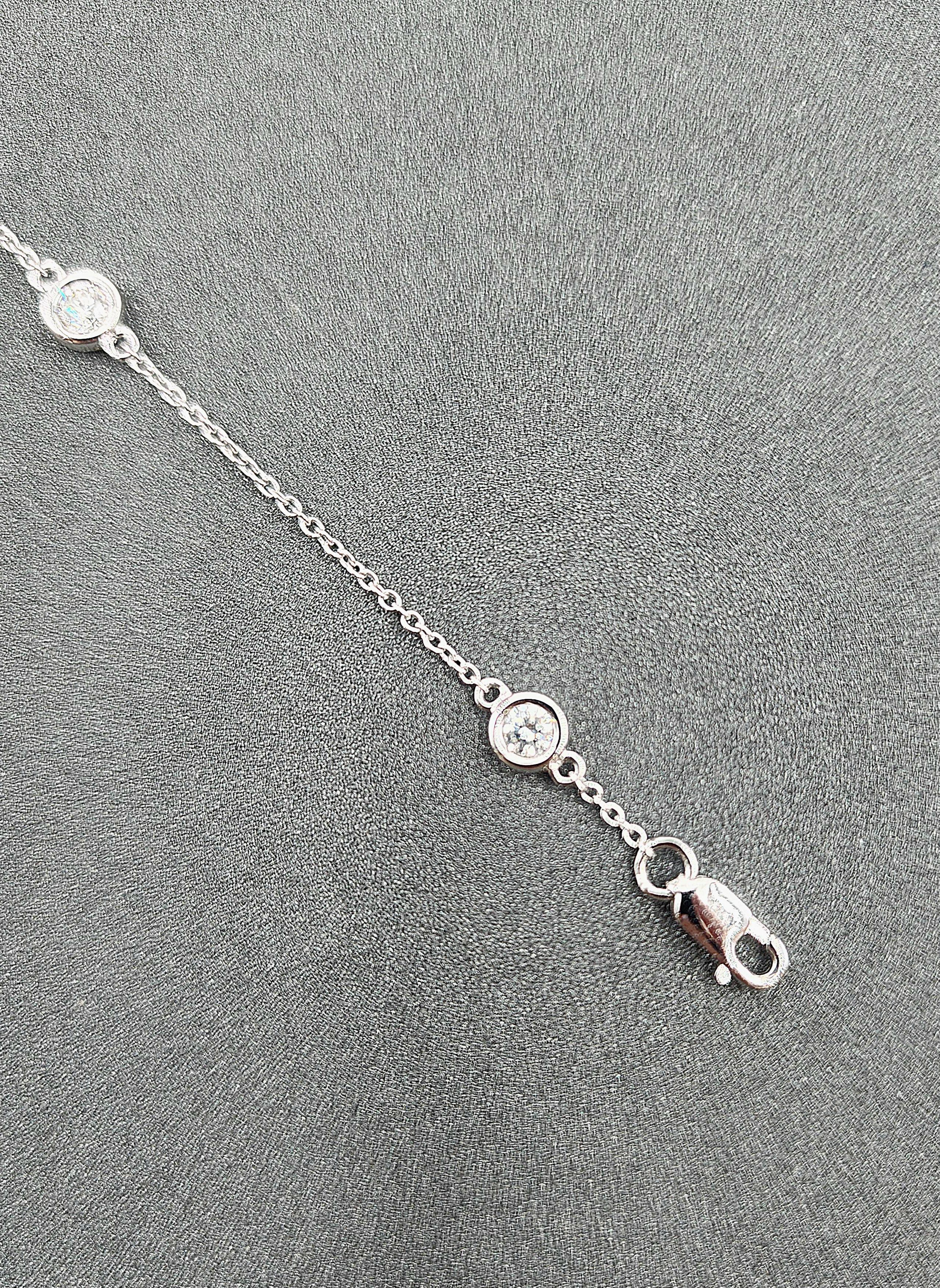Bracciale con diamante da 0.50 carati in vendita 1