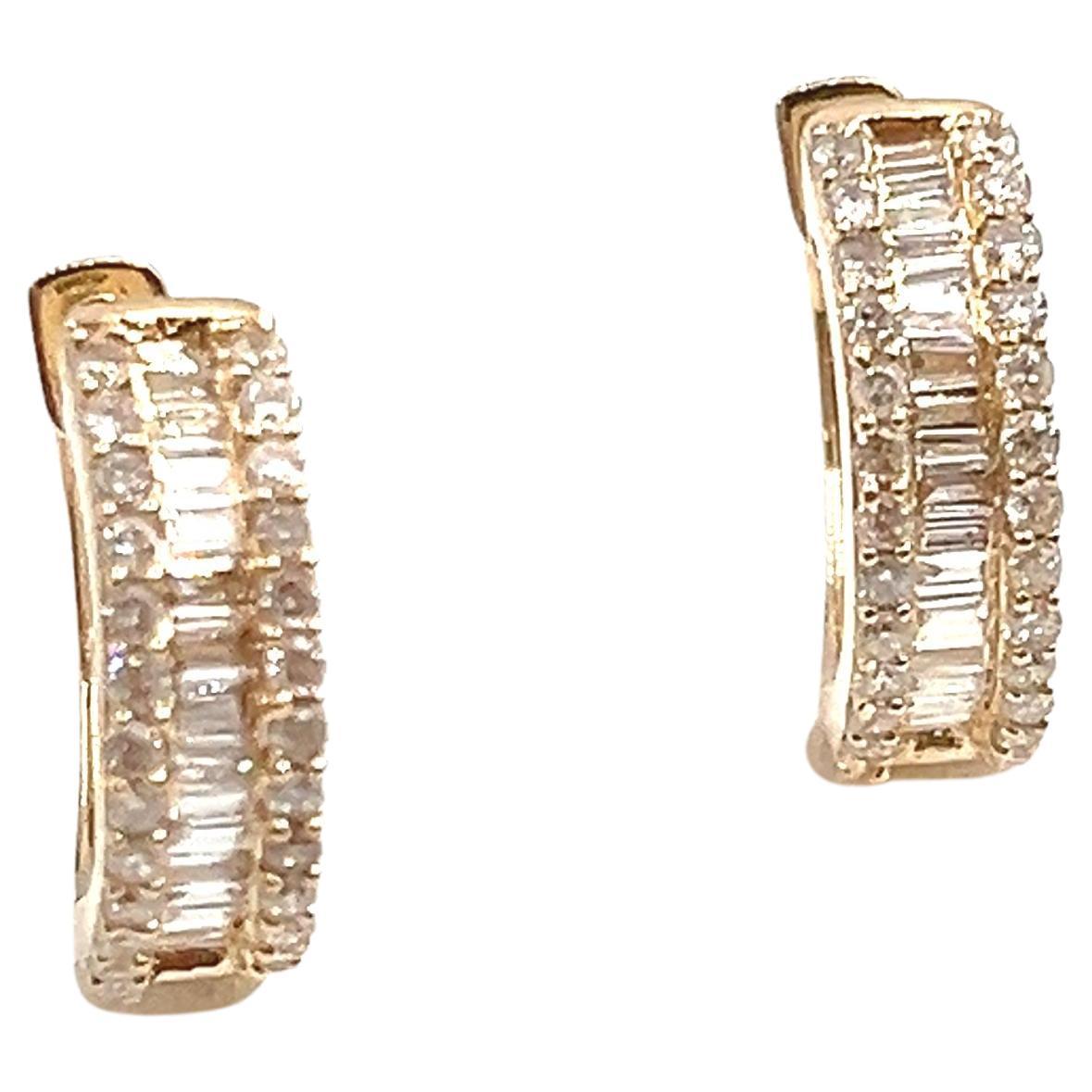 0.50 ct Diamond Huggies